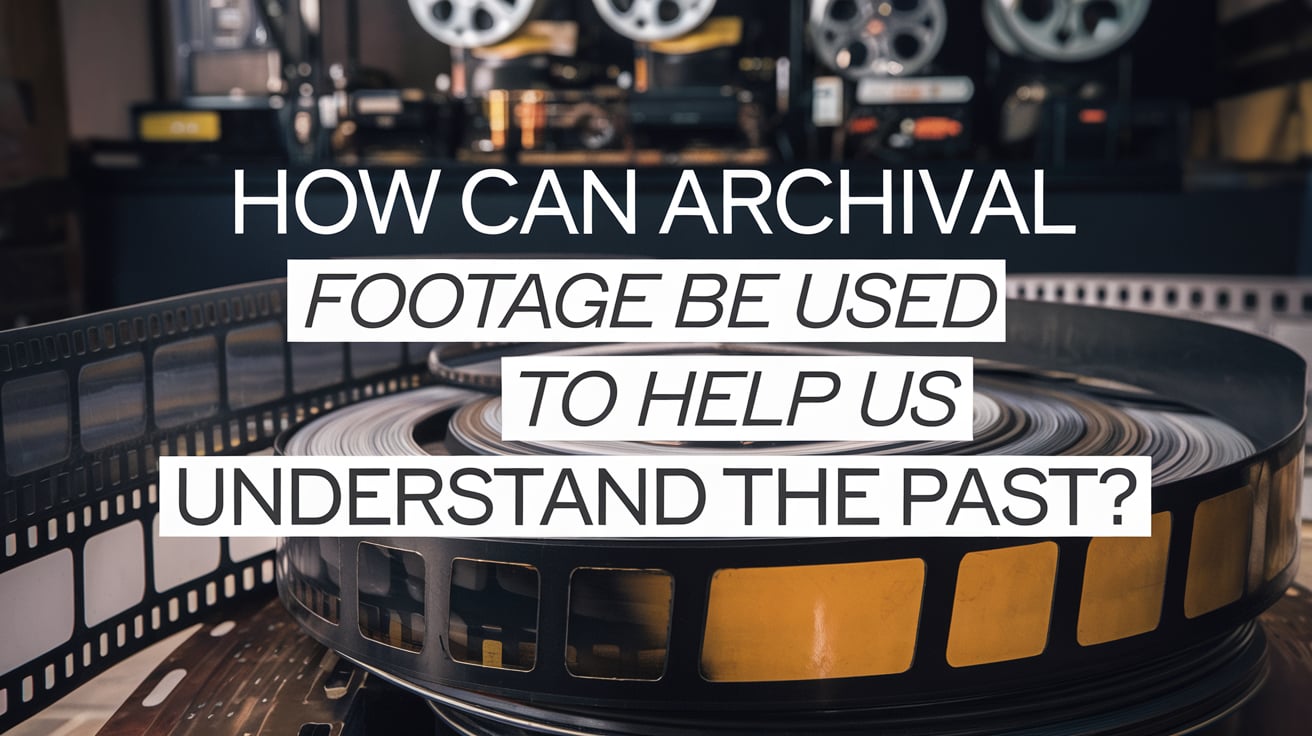 How can archival footage be used to help us understand the past?