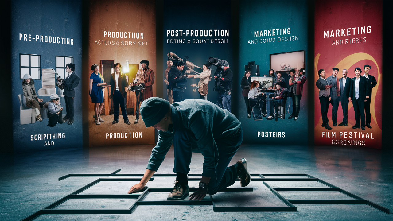 Unveiling the Curtain: The 5 Crucial Stages of Film Production