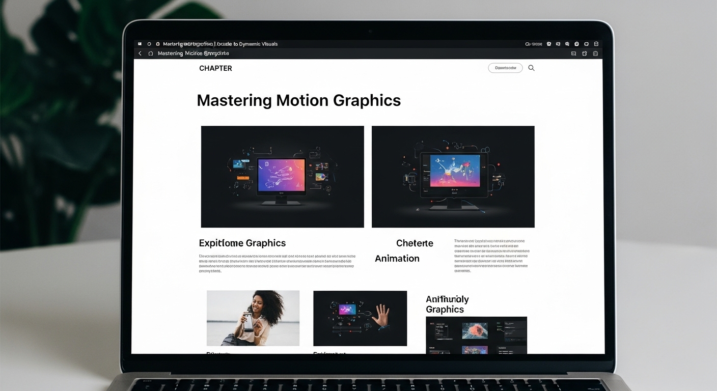 Mastering Motion Graphics The Ultimate Guide to Dynamic Visuals.