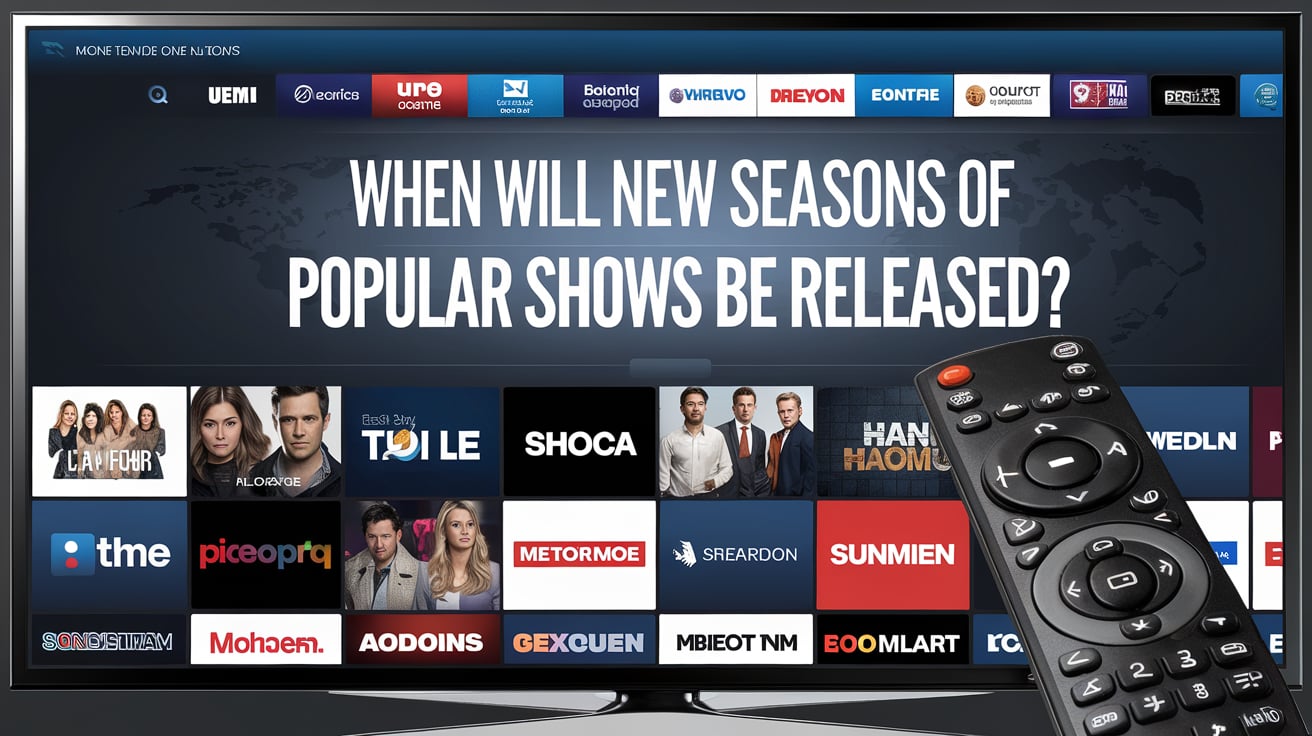 When will new seasons of popular shows be released?