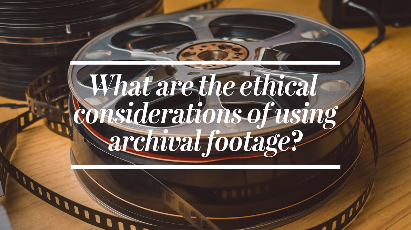 Ethical considerations of using archival footage