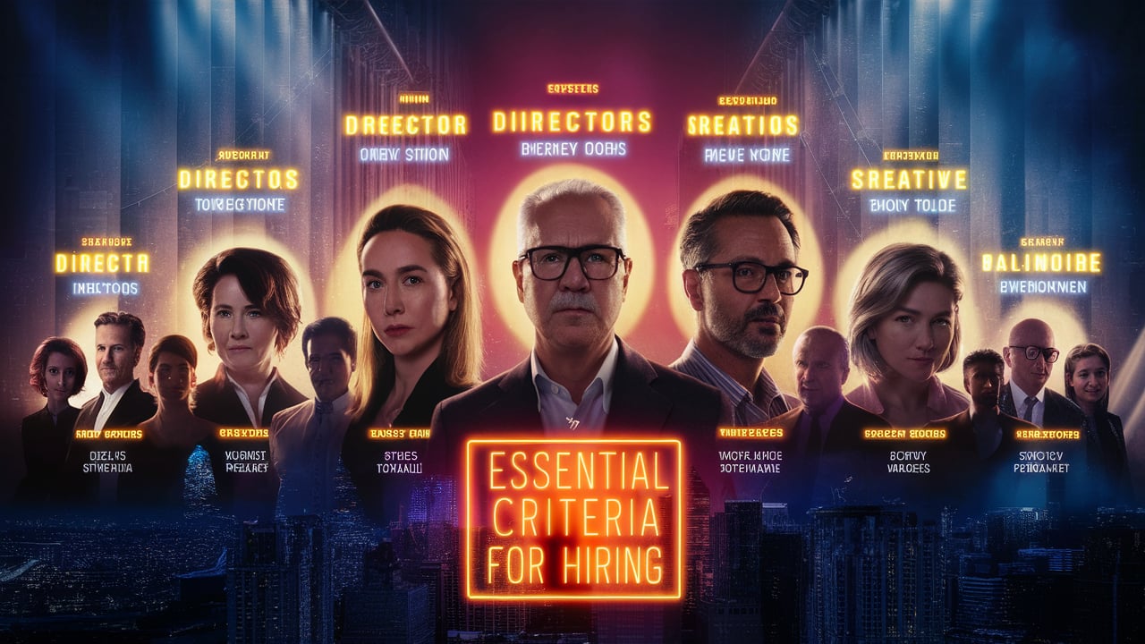 Essential Criteria for Hiring Directors and Key Personnel