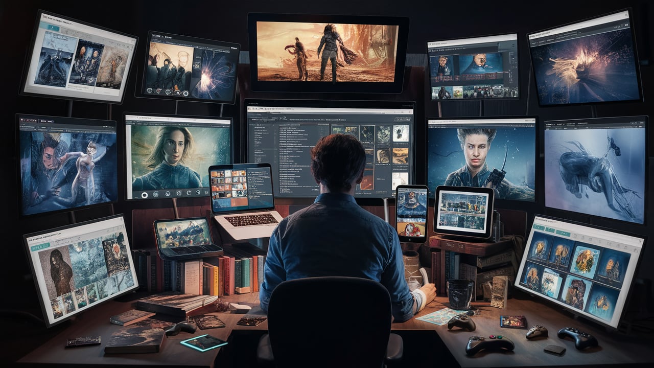 Transmedia producer's approach towards storytelling across multiple platforms