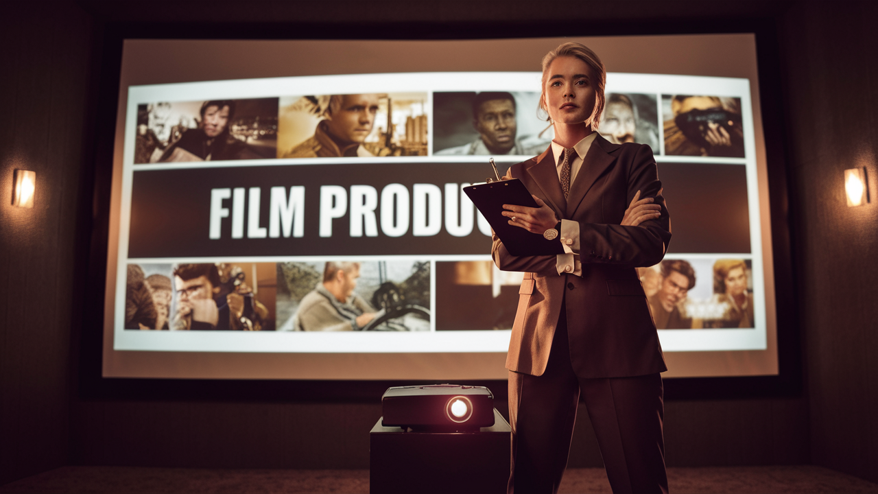 Who is a film producer?